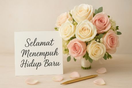 karangan bunga untuk acara pernikahan