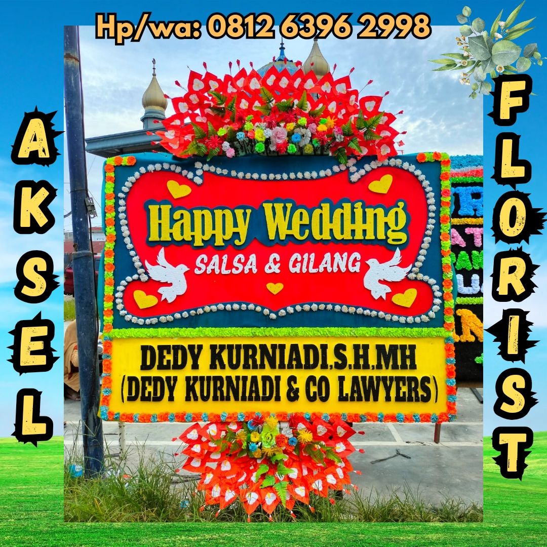 jual papan bunga terbaru medan
