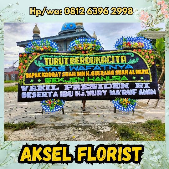papan bunga aesthetic di medan