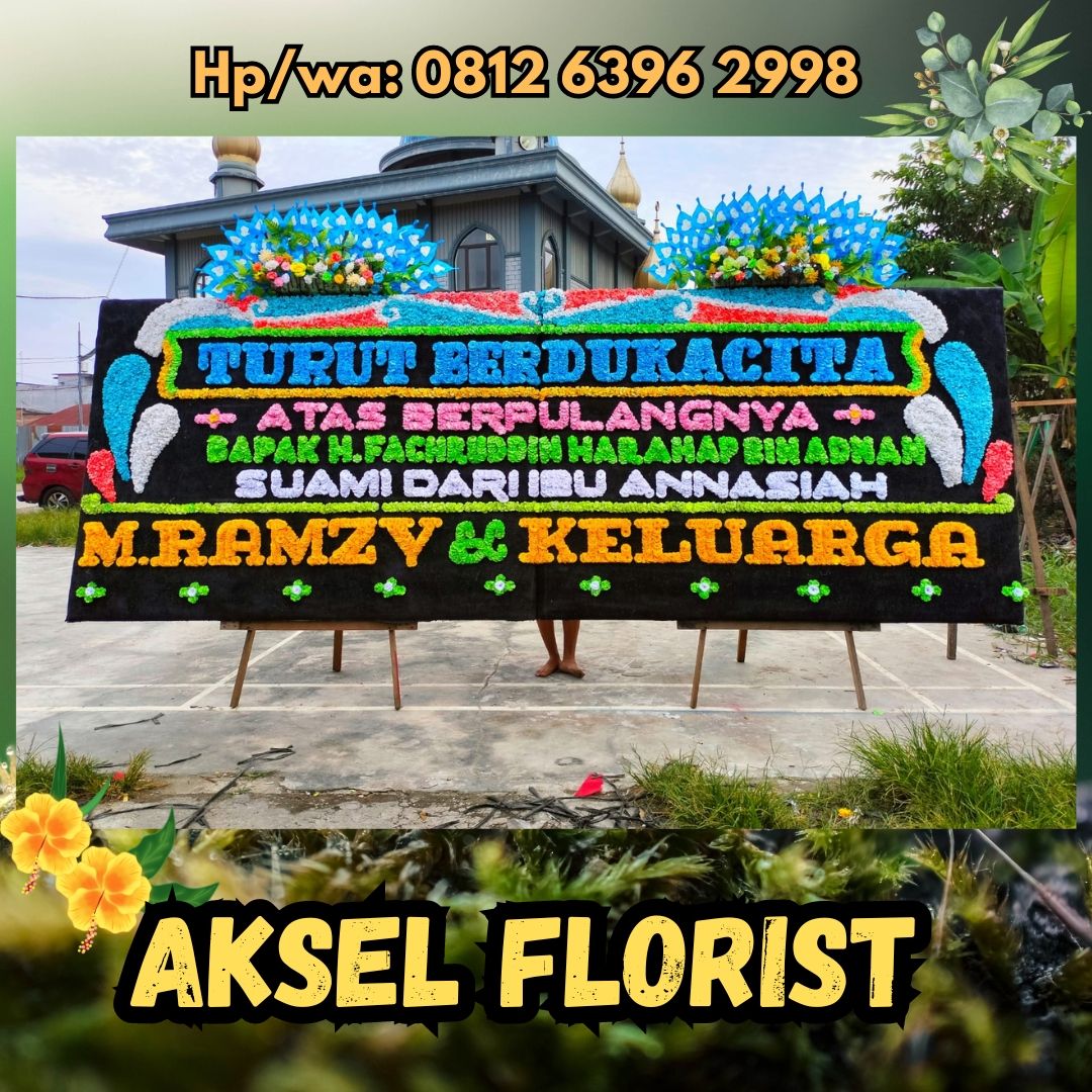 papan bunga duka cita batu bara