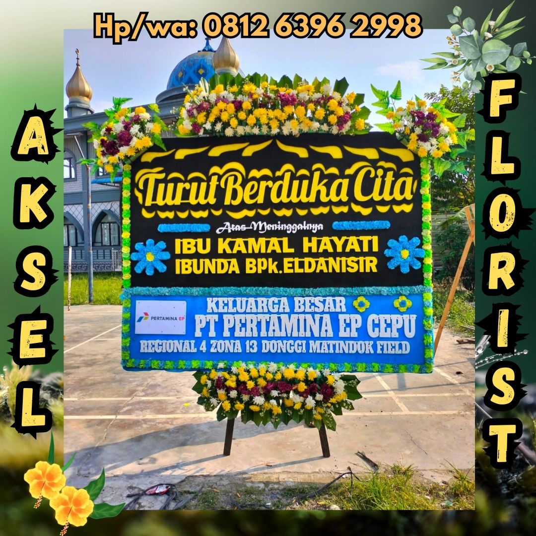 papan bunga duka cita kabanjahe