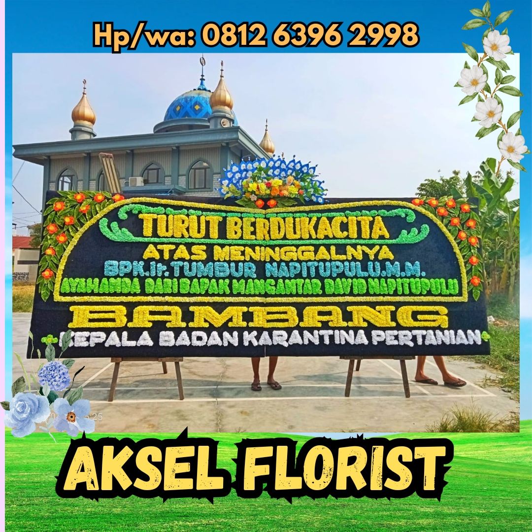 papan bunga duka cita mandailing natal