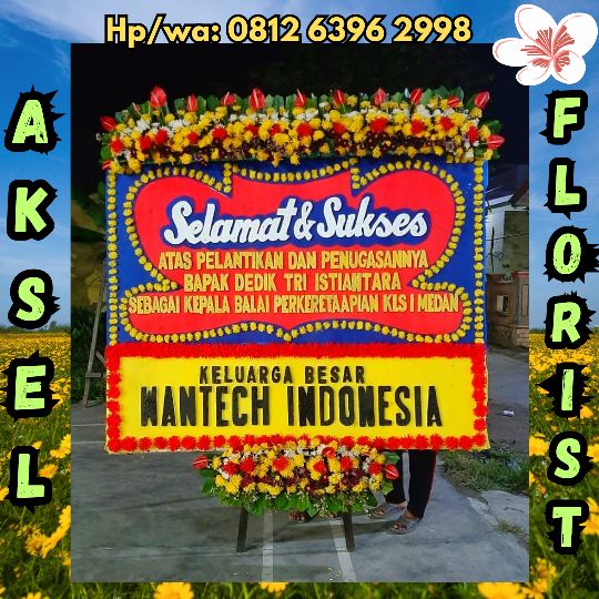 papan bunga pelantikan dairi