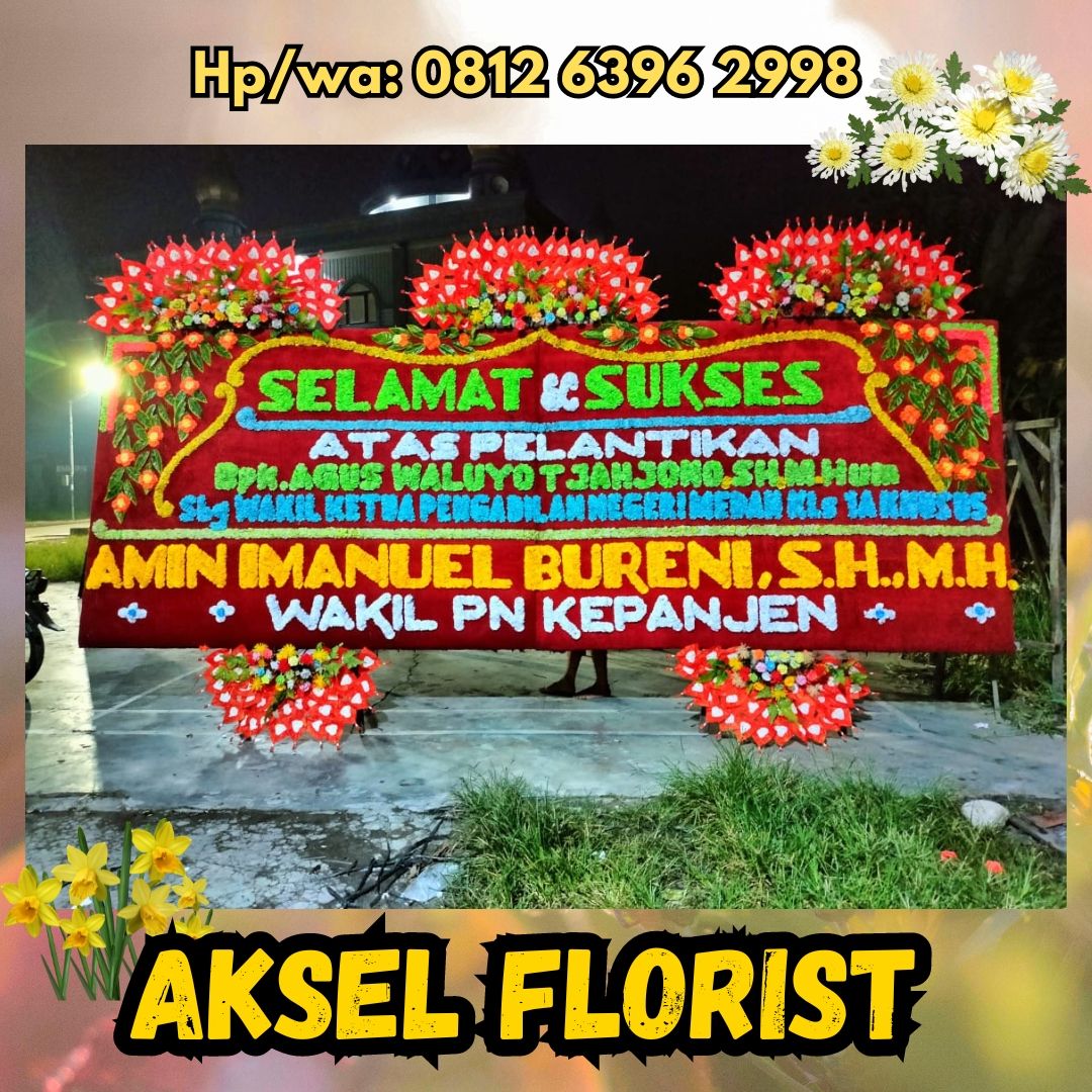 papan bunga pelantikan kisaran
