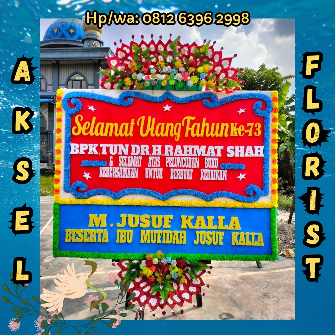 papan bunga ulang tahun kabanjahe